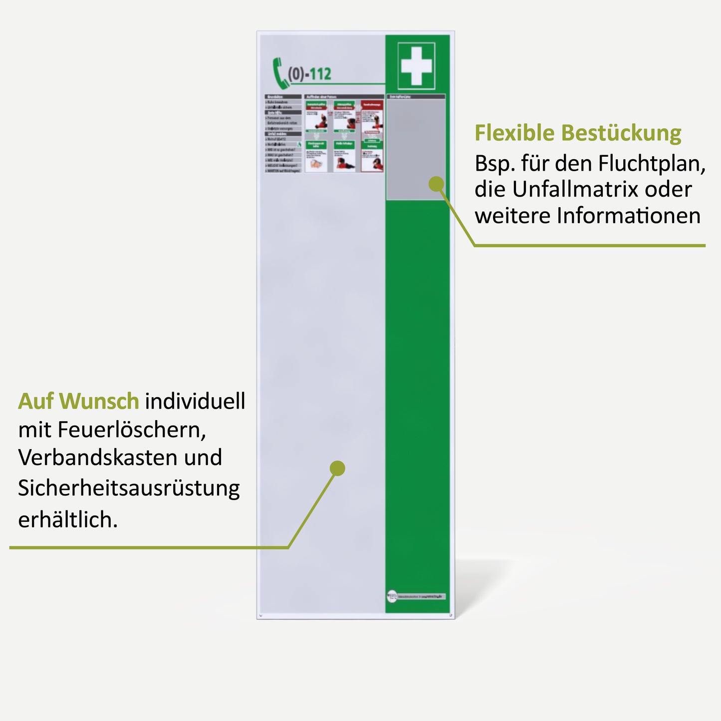 ASi-Board, Erste Hilfe (65 cm Breite)