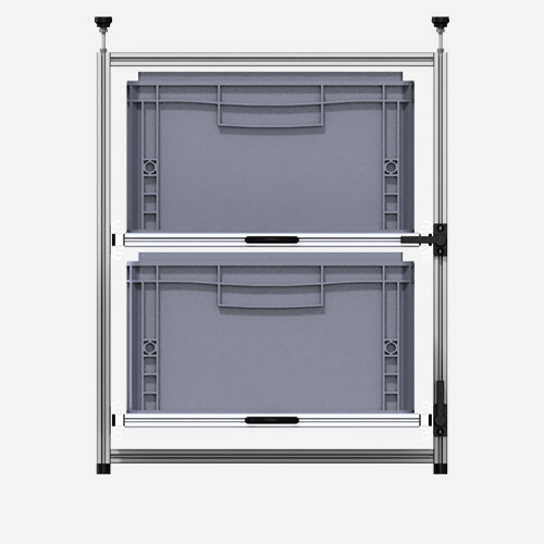 Regalsystem (LxBxH) 123 x 49 x 64 cm ohne Boxen