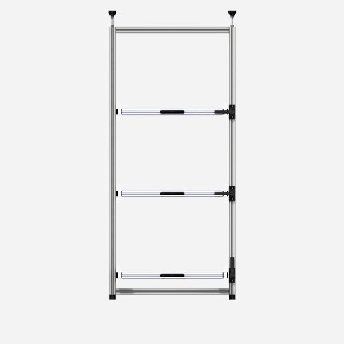 Regalsystem (LxBxH) 123 x 39 x 120 cm ohne Boxen