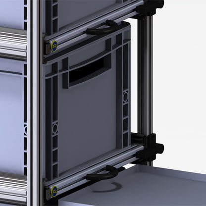 Regalsystem (LxBxH) 123 x 69 x 124 cm