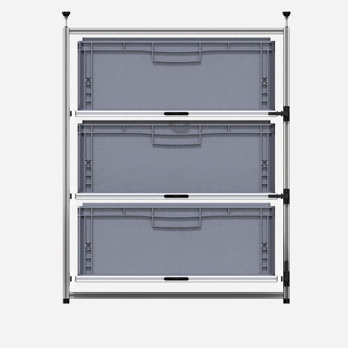 Regalsystem (LxBxH) 123 x 69 x 124 cm