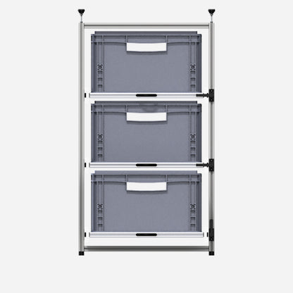 Regalsystem (LxBxH) 123 x 49 x 120 cm