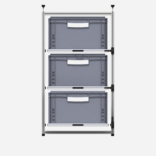 Regalsystem (LxBxH) 123 x 49 x 120 cm